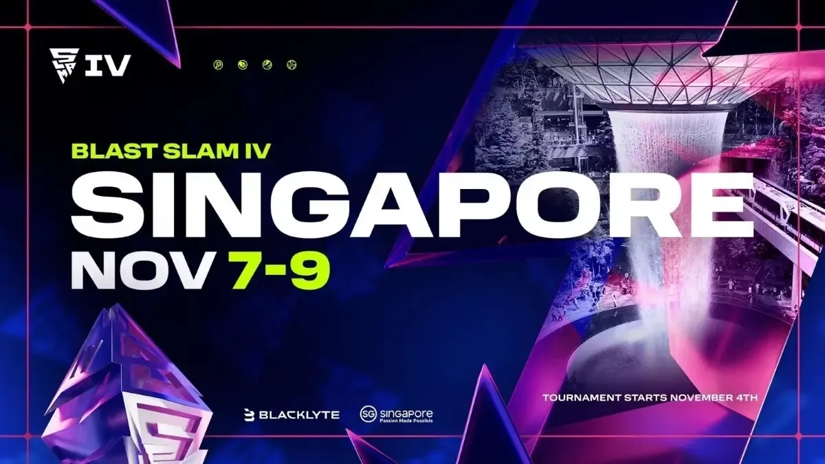 BLAST Slam IV será o primeiro torneio de Dota 2 em Singapura desde The International 2022. Reprodução: GosuGamers
