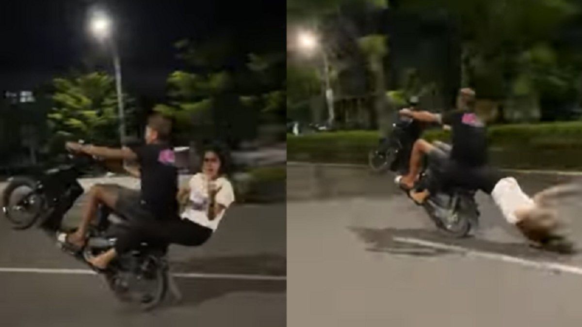 Cenas da gravação em local sem identificação. Reprodução: iG