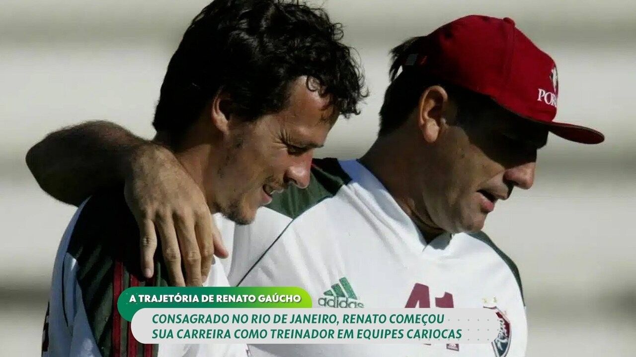 Técnico reencontra jogadores em sua sétima passagem pelo tricolor. Reprodução: Globo