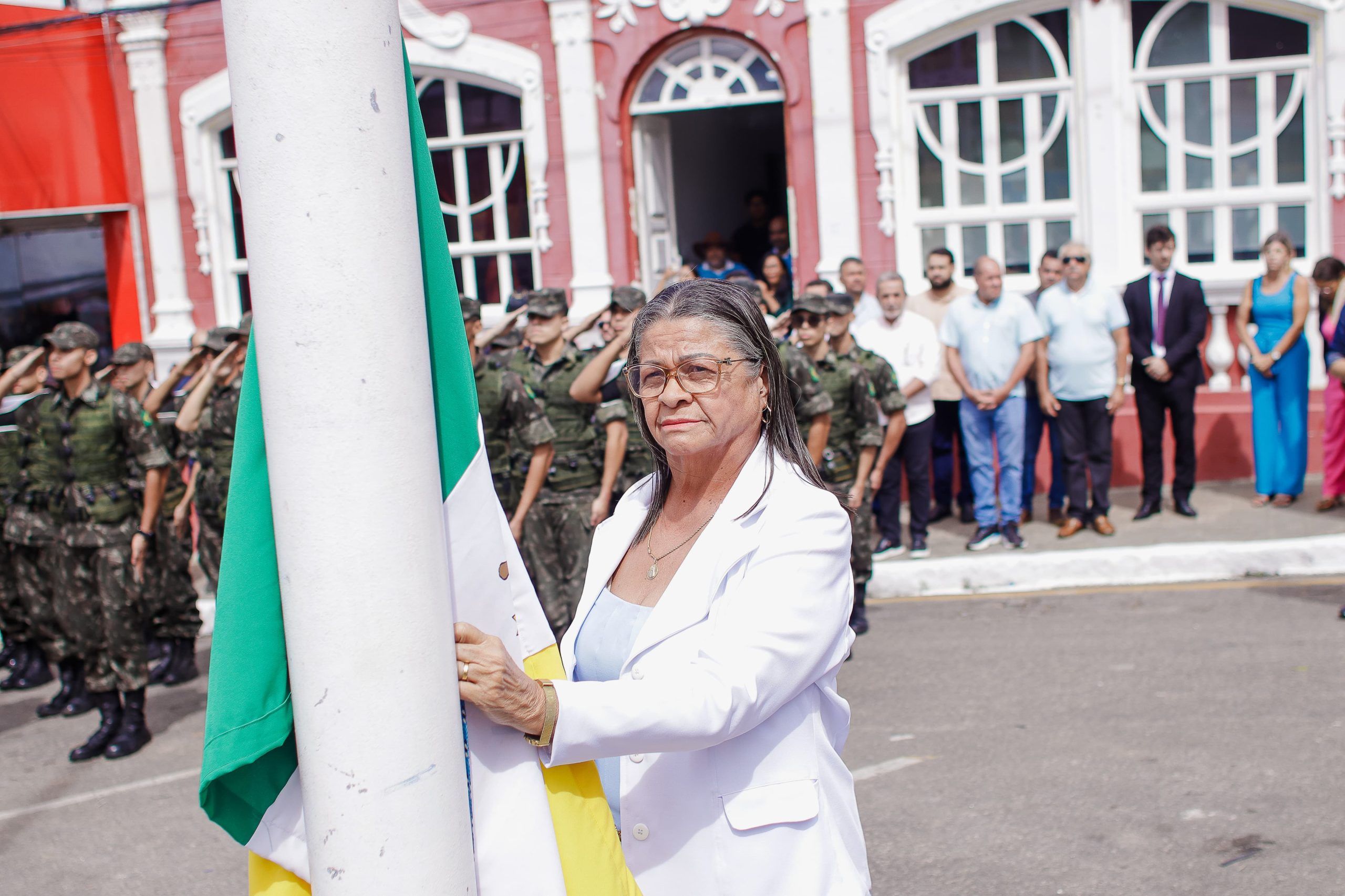 Cerimônia marca os 136 anos de Emancipação Política de Palmeira dos Índios. Reprodução: Assessoria