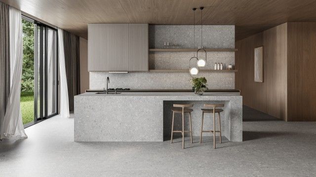 Porcelanatos ganham destaque como protagonistas no design de interiores, transformando ambientes com estilo e inovação. Reprodução: G1