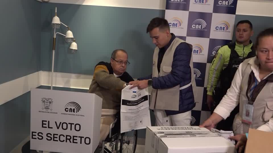 Urnas Abertas na Eleição Presidencial do Equador
