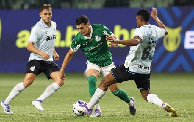 Grêmio x Palmeiras: veja onde assistir hoje, 25/11. Reprodução: IG
