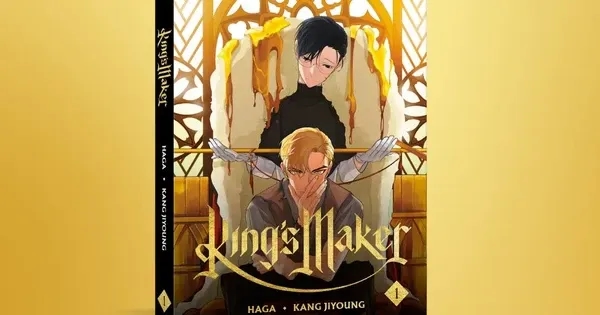 Inklore lança primeiro volume da série boys-love 'Kings Maker' em 26 de agosto. Reprodução: Anime News Network
