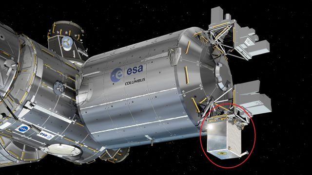 Relógios do experimento ACES da ESA serão instalados no módulo Columbus da ISS. Reprodução: IGN Brasil