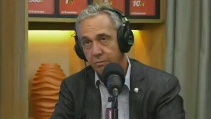 Evandro Carvalho, presidente da FPF-PE, reflete sobre o Mirassol e seu desempenho na Série A. Reprodução: Globo.