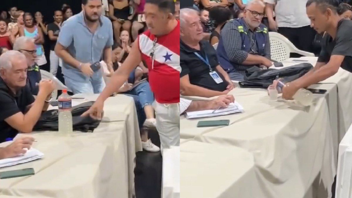 Protestos em Belém questionam a qualidade da água do abastecimento. Reprodução: iG.