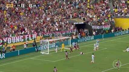 Fluminense supera Ulsan Hyundai por 4 a 2 em emocionante jogo da Copa do Mundo de Clubes. Reprodução: Globo
