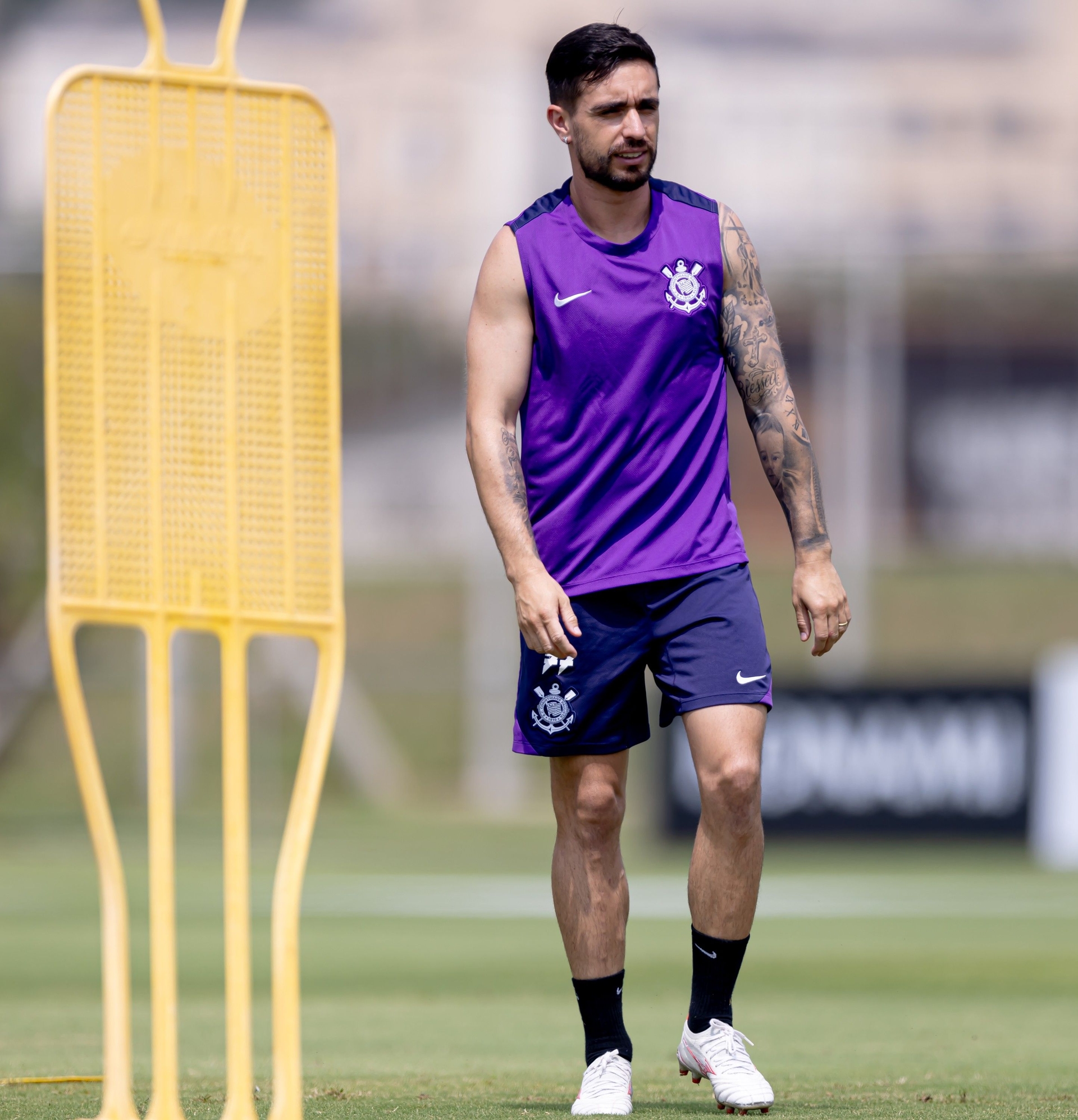 Meia enfrenta novo problema físico e não atua na ausência de Rodrigo Garro.; Reprodução: Globo