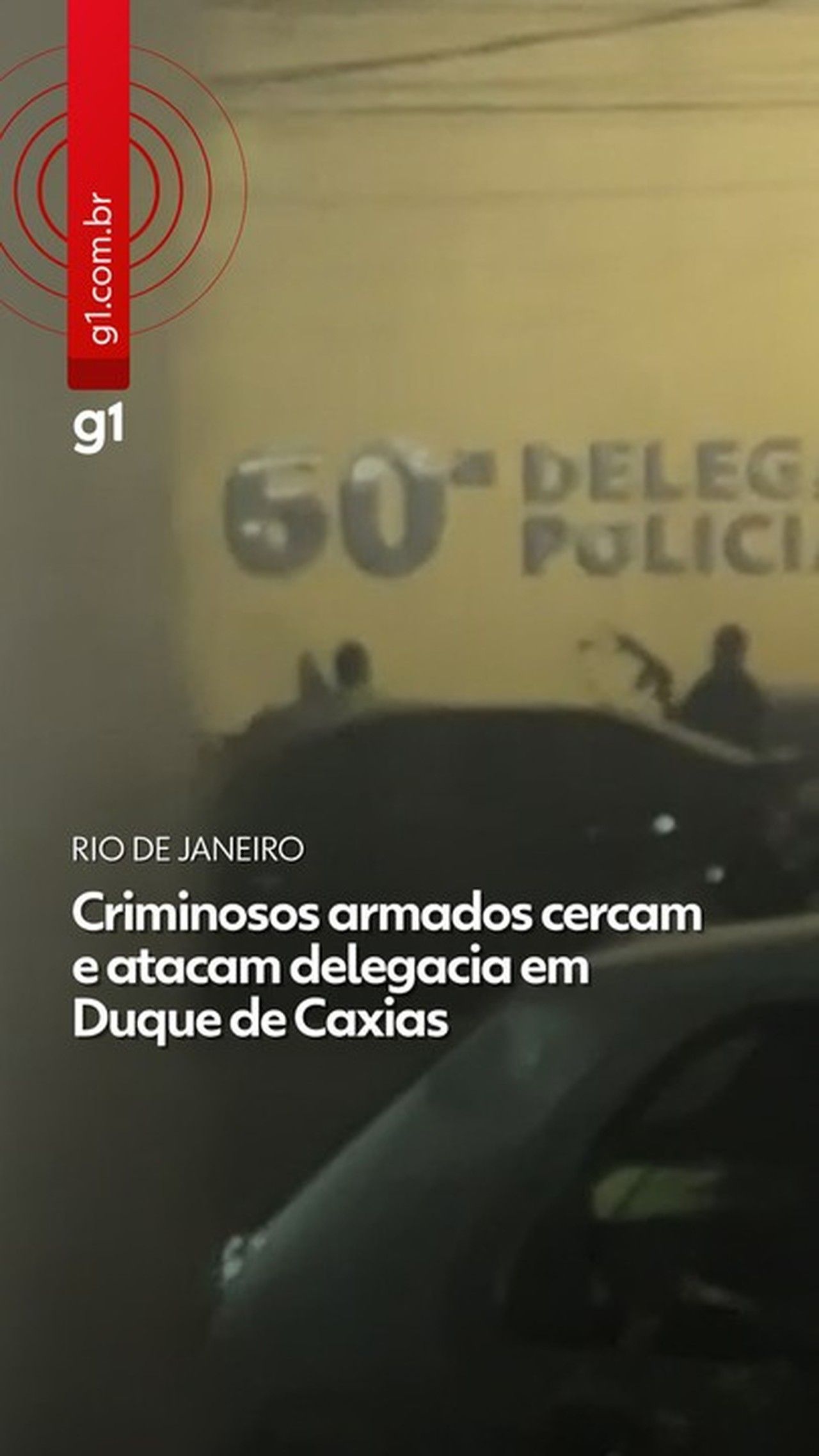 Criminosos cercam delegacia em tentativa de resgate