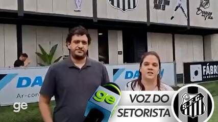 Soteldo durante treino do Santos, antes de negociação com o Fluminense. Reprodução: Globo