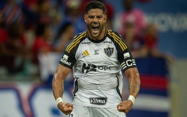 Hulk é a principal esperança do Atlético-MG na partida contra o Grêmio.; Reprodução: Esporte IG
