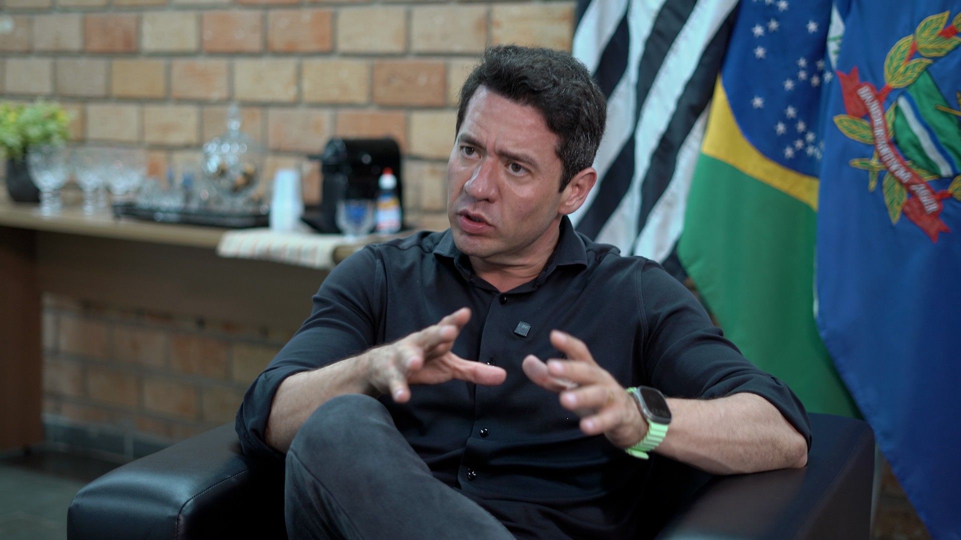 Ricardo Silva cita avanços e desafios do 1º ano de governo em Ribeirão. Reprodução: G1