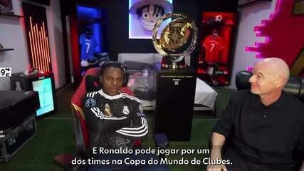 Cristiano Ronaldo busca quebra de tabu de 25 anos na semifinal da Liga das Nações contra a Alemanha. Reprodução: Globo