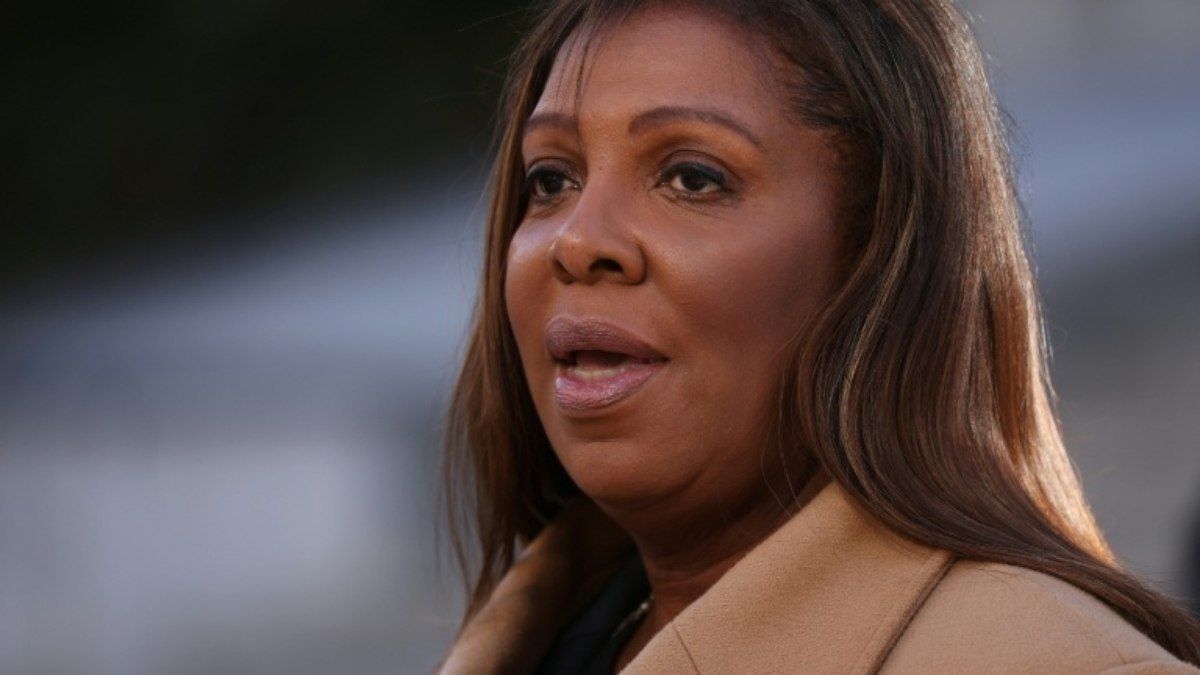 Investigação sobre propriedades da procuradora Letitia James é iniciada pela administração Trump.; Reprodução: AFP