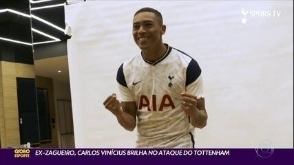 Carlos Vinícius é oferecido ao Corinthians para reforçar o ataque. Reprodução: Globo