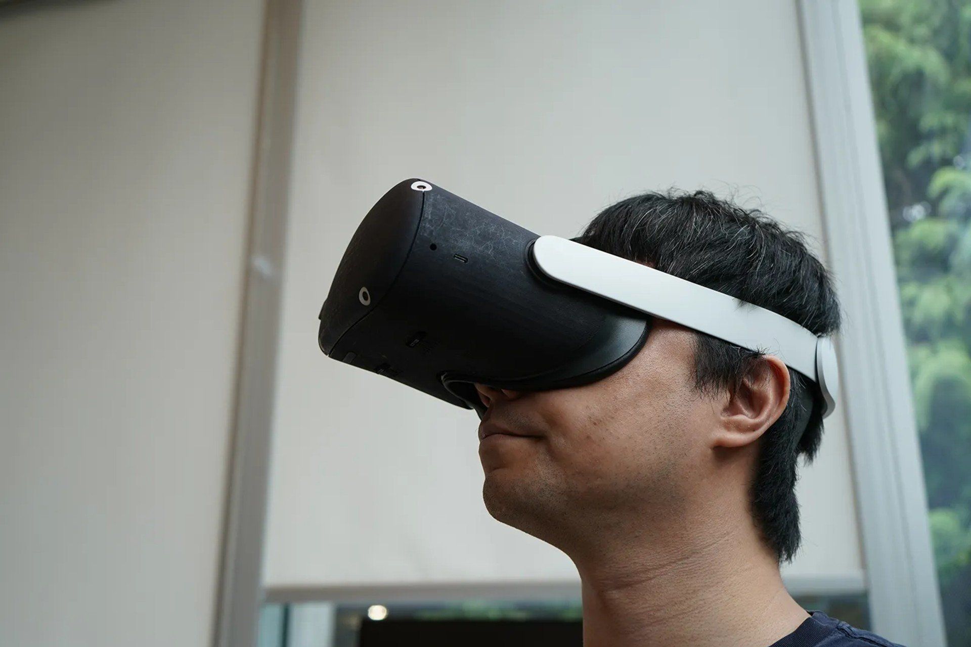 Meta apresenta o novo headset de VR Tiramisu, mostrando determinação em revitalizar o mercado de realidade virtual. Reprodução: Gizmodo