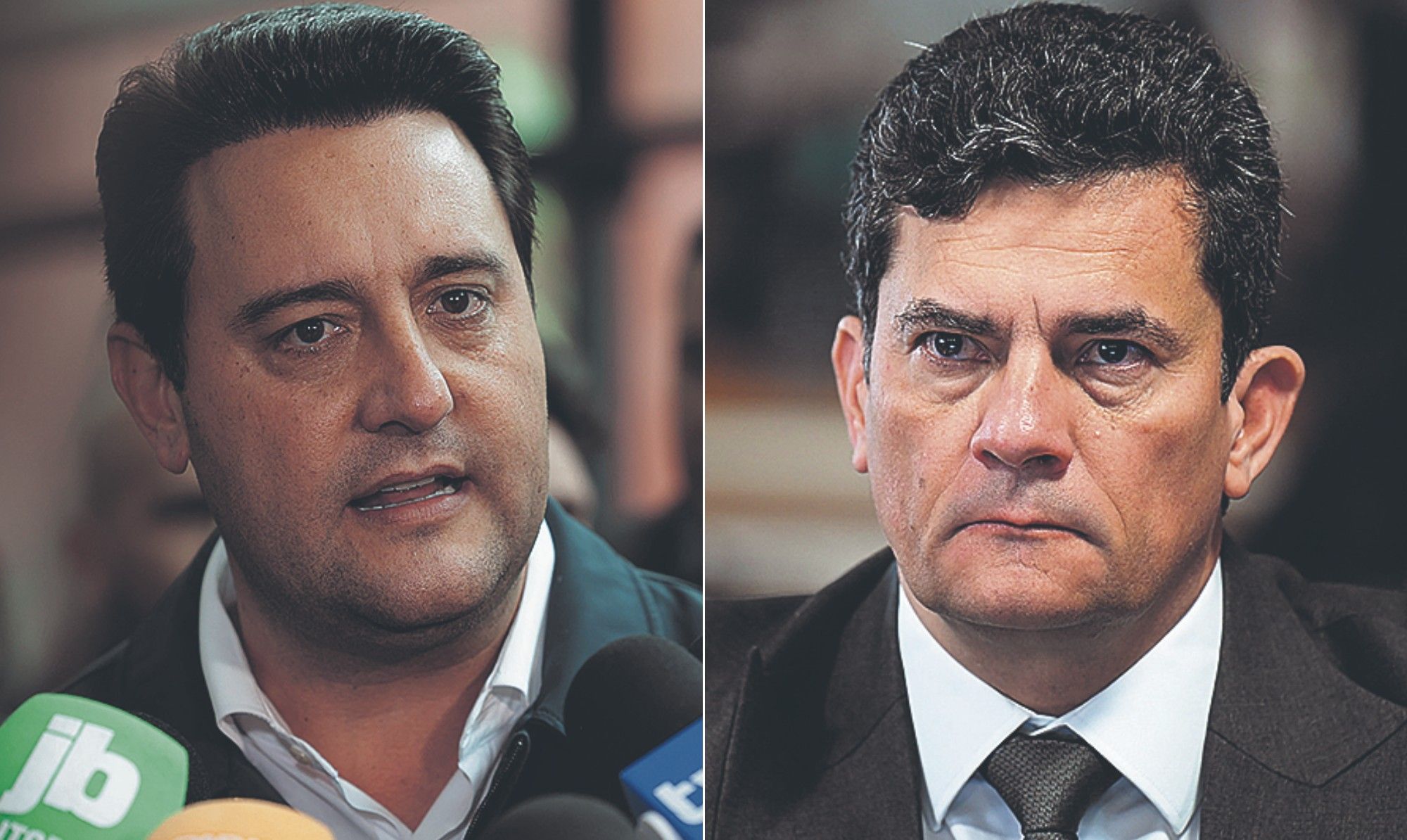 Aliança entre Flávio Bolsonaro e Sergio Moro no Paraná pressiona Ratinho Júnior. Reprodução: Oglobo