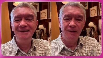 Serginho Groisman celebra 75 anos com homenagens e agradecimentos emocionados. Reprodução: Globo