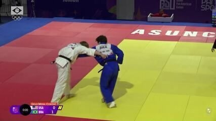 Atletas brasileiras de ginástica rítmica com medalhas no Pan Júnior, destacando coreografia inspirada no Mario Bros.; Reprodução: Globo