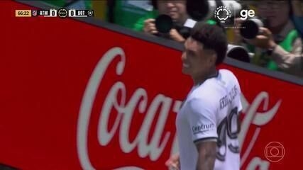 Botafogo avança às oitavas da Copa do Mundo de Clubes, mesmo após derrota para o Atlético de Madrid. Reprodução: Globo