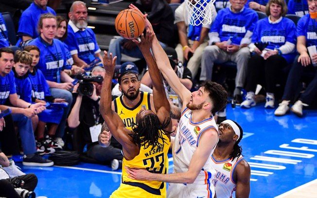 Jalen Williams brilha com 40 pontos na vitória do OKC sobre os Pacers. Reprodução: X - OKC Thunder