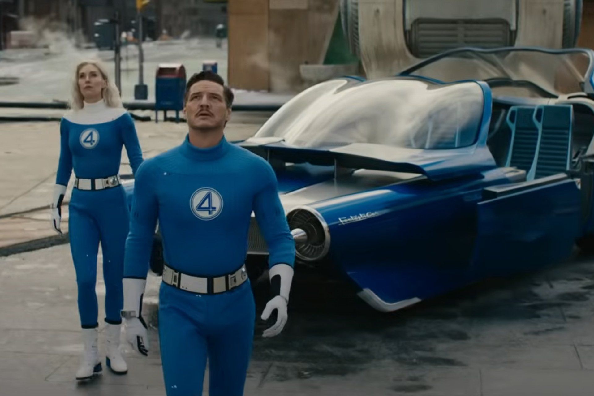 Os Quartos Fantásticos enfrentam uma nova ameaça que coloca a Terra em perigo. Reprodução: Gizmodo