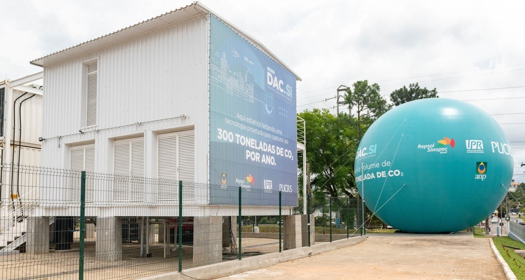 Tecnologias de captura de CO₂ são adotadas no Brasil para combater o aquecimento global. Reprodução: Globo