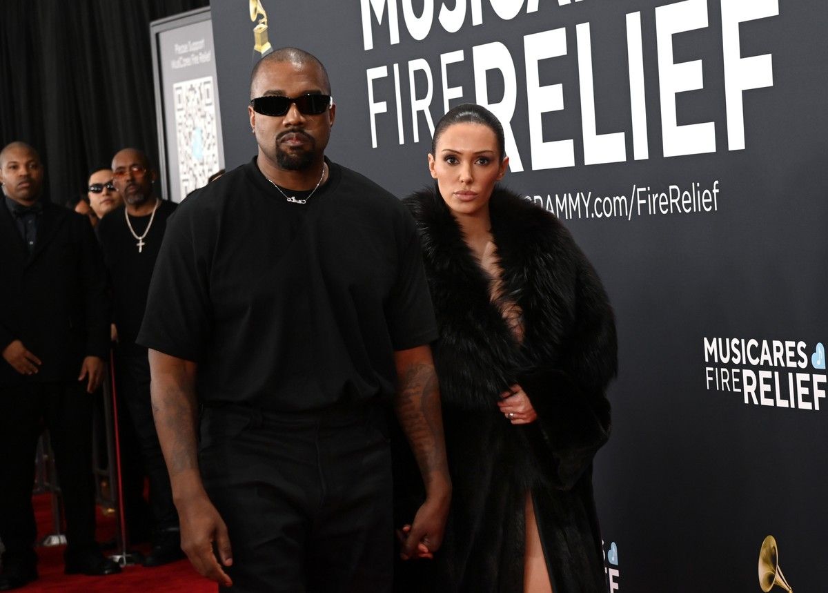 Kanye West revela alta busca por Bianca Censori no Grammy