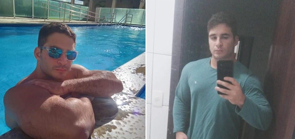 Ex-jogador de basquete é preso após agredir namorada com 60 socos em elevador, em Natal. Reprodução: Globo