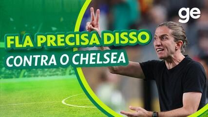 Filipe Luís reencontra o Chelsea como técnico do Flamengo na Copa do Mundo de Clubes. Reprodução: Globo