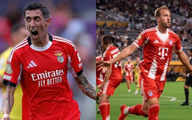 Benfica e Bayern de Munique se preparam para duelo decisivo nesta terça-feira.; Reprodução: iG