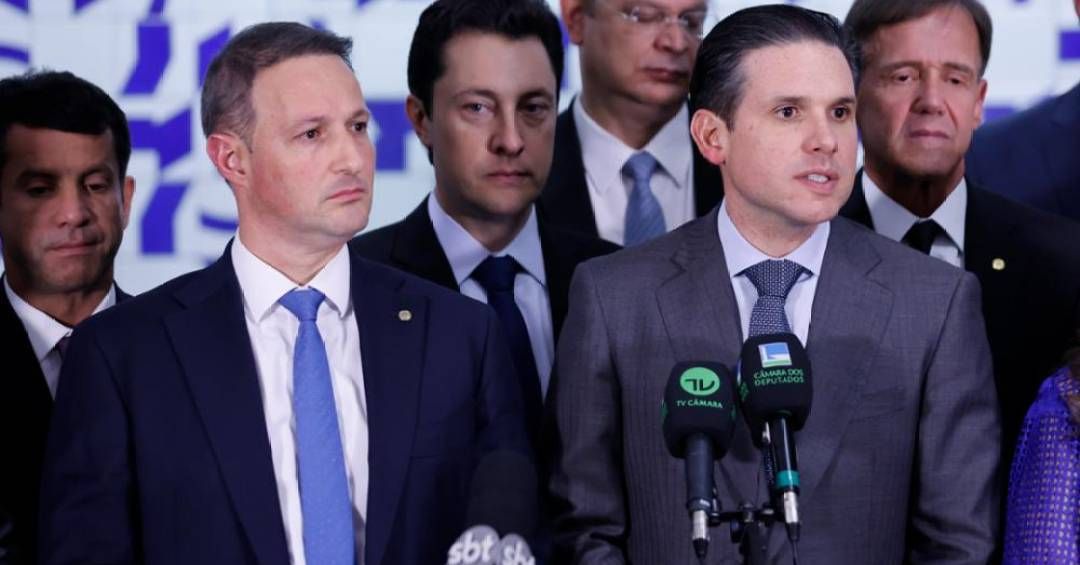 Motta convoca reunião de líderes para debater o PL Antifacção na Câmara. Reprodução: Veja