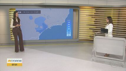 Região de Piracicaba se prepara para ondas de frio e possibilidade de geada. Reprodução: Globo