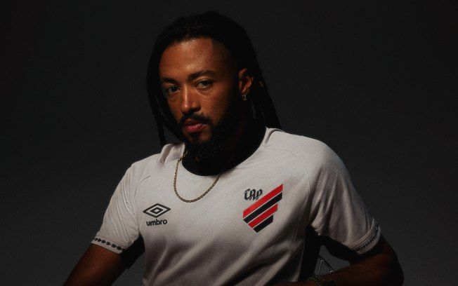 Athletico-PR apresenta seu novo uniforme 2, inspirado na cultura paranaense. Reprodução: Esporte IG