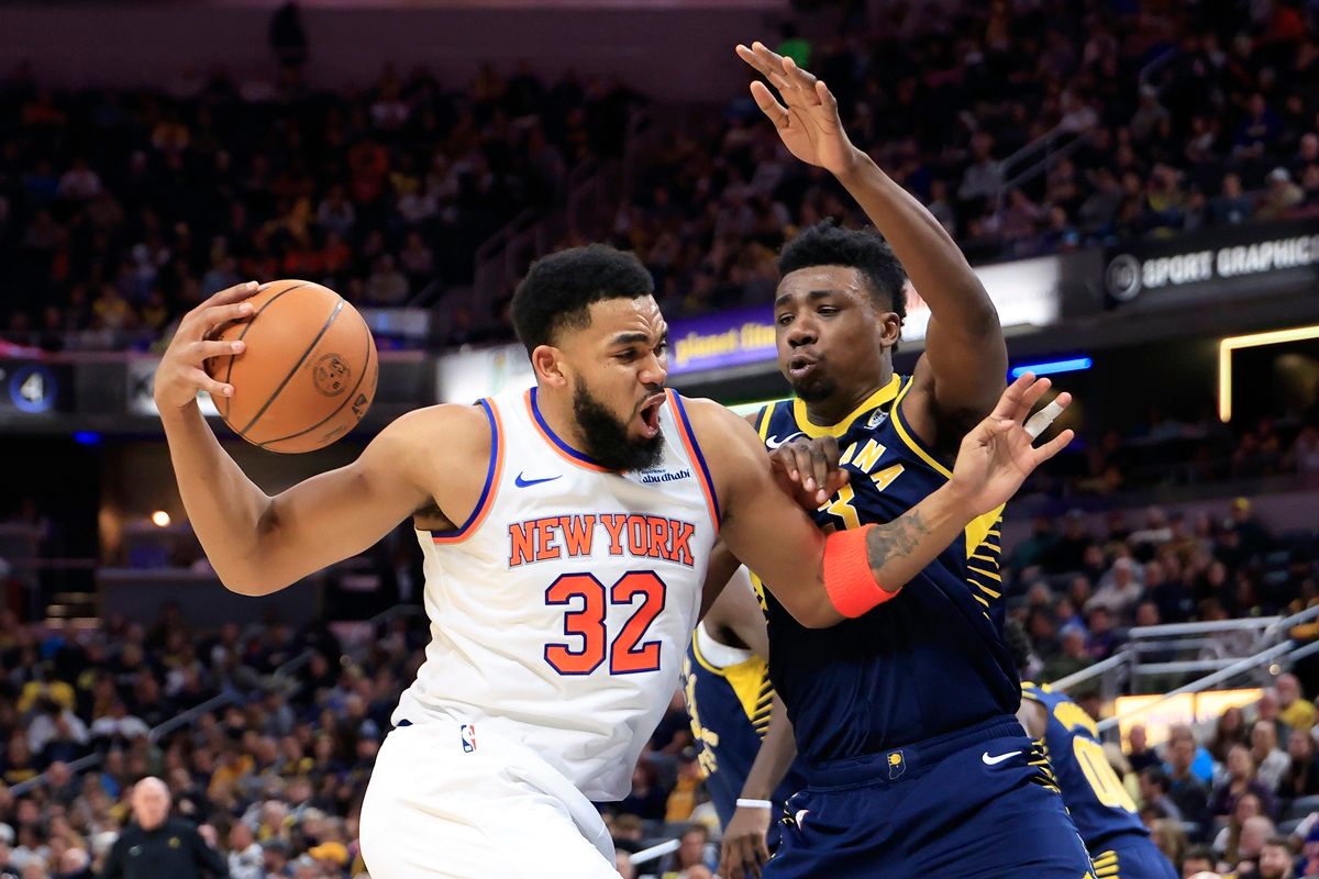 Knicks superam Pacers com desempenho de Karl-Anthony Towns
