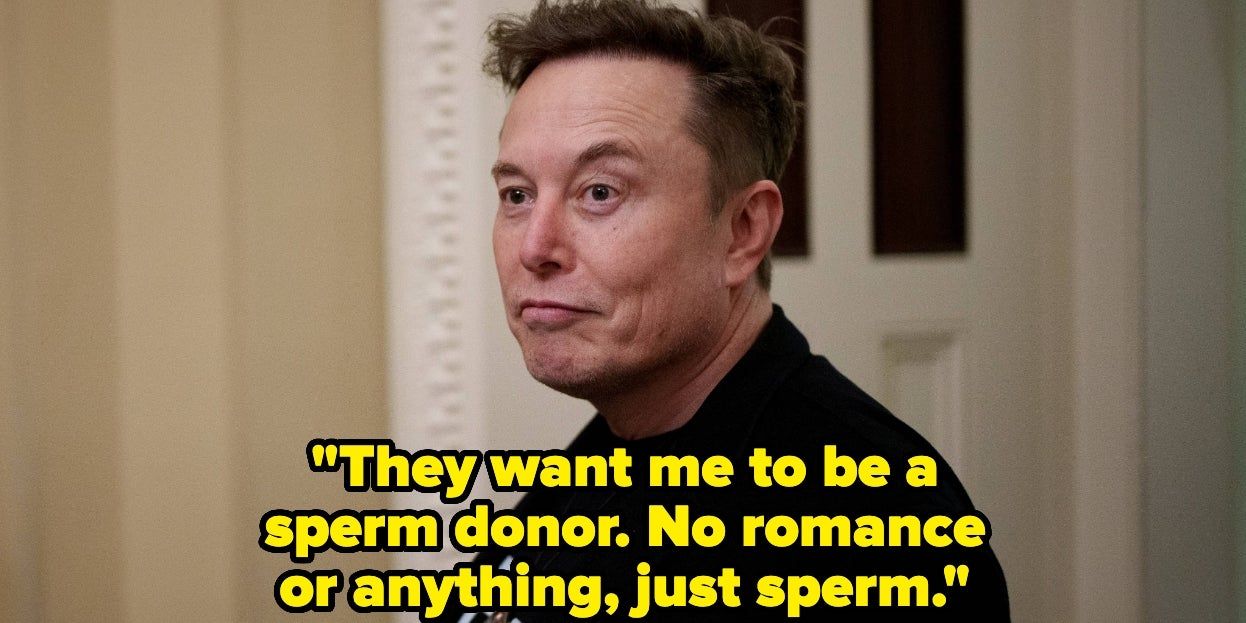 O homem mais rico do mundo almeja ter muitos filhos antes do fim do mundo. Legenda da imagem. Reprodução: BuzzFeed