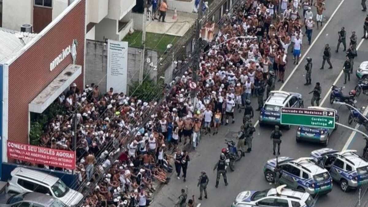 Conflitos violentos marcam dia de clássico em Recife
