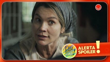 Sandra assusta Celso com plano macabro contra o filho de Candinho em Êta Mundo Melhor.; Reprodução: Globo