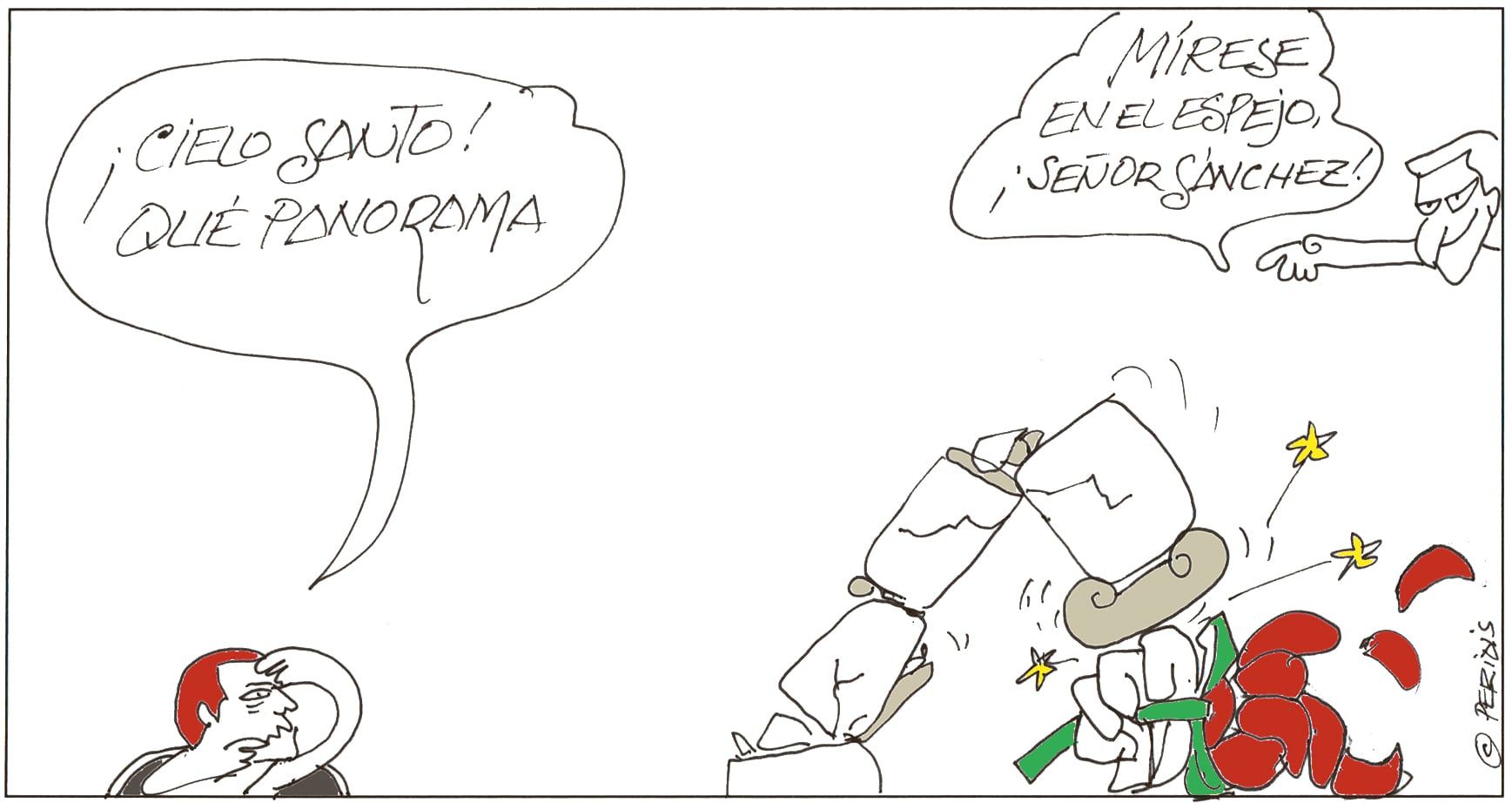 Discussões sobre corrupção ganham destaque com a figura de Riki Blanco. Reprodução: El País