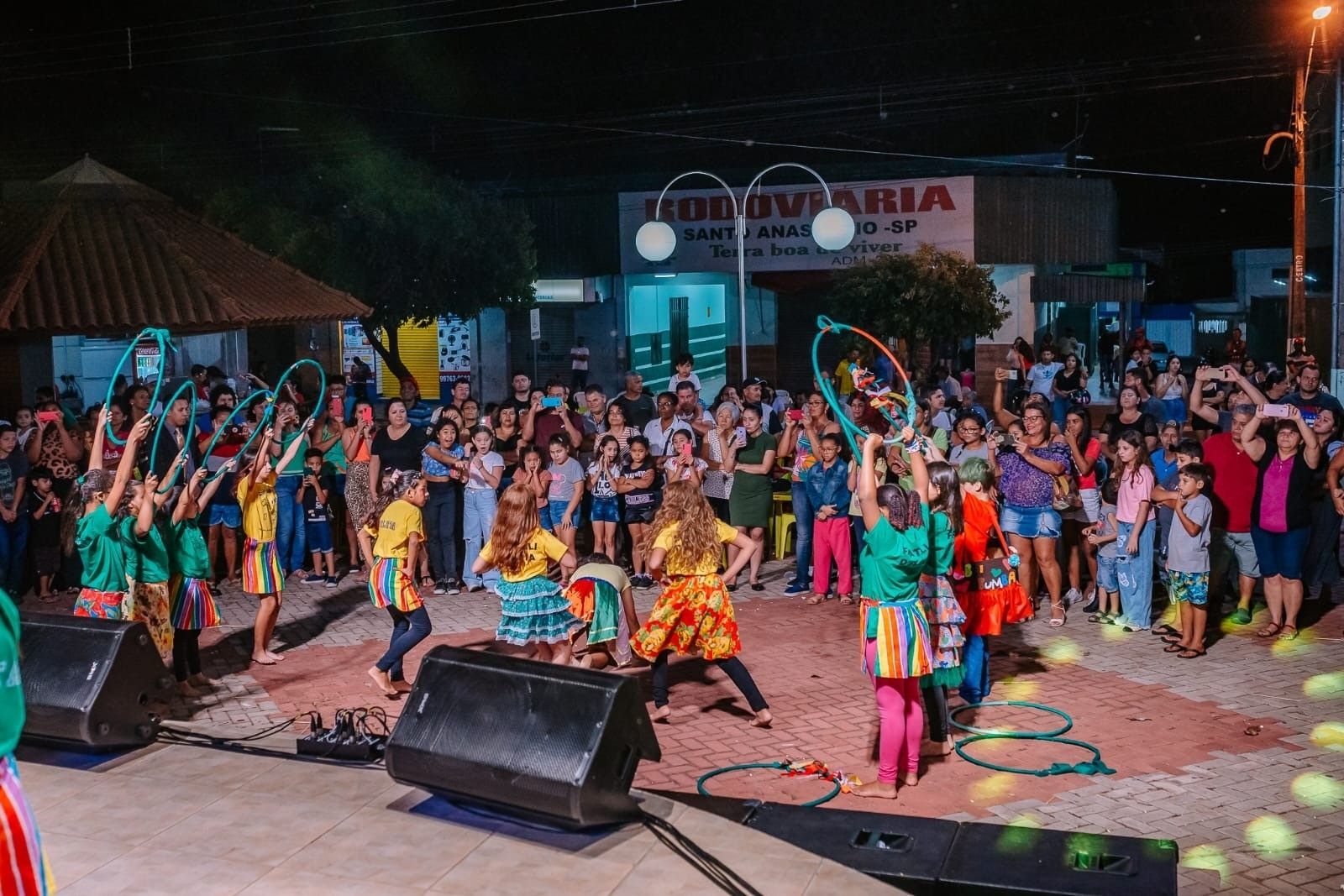 A 11ª Edição do Festival Folclórico começa em Santo Anastácio com danças tradicionais e shows. Reprodução: Globo