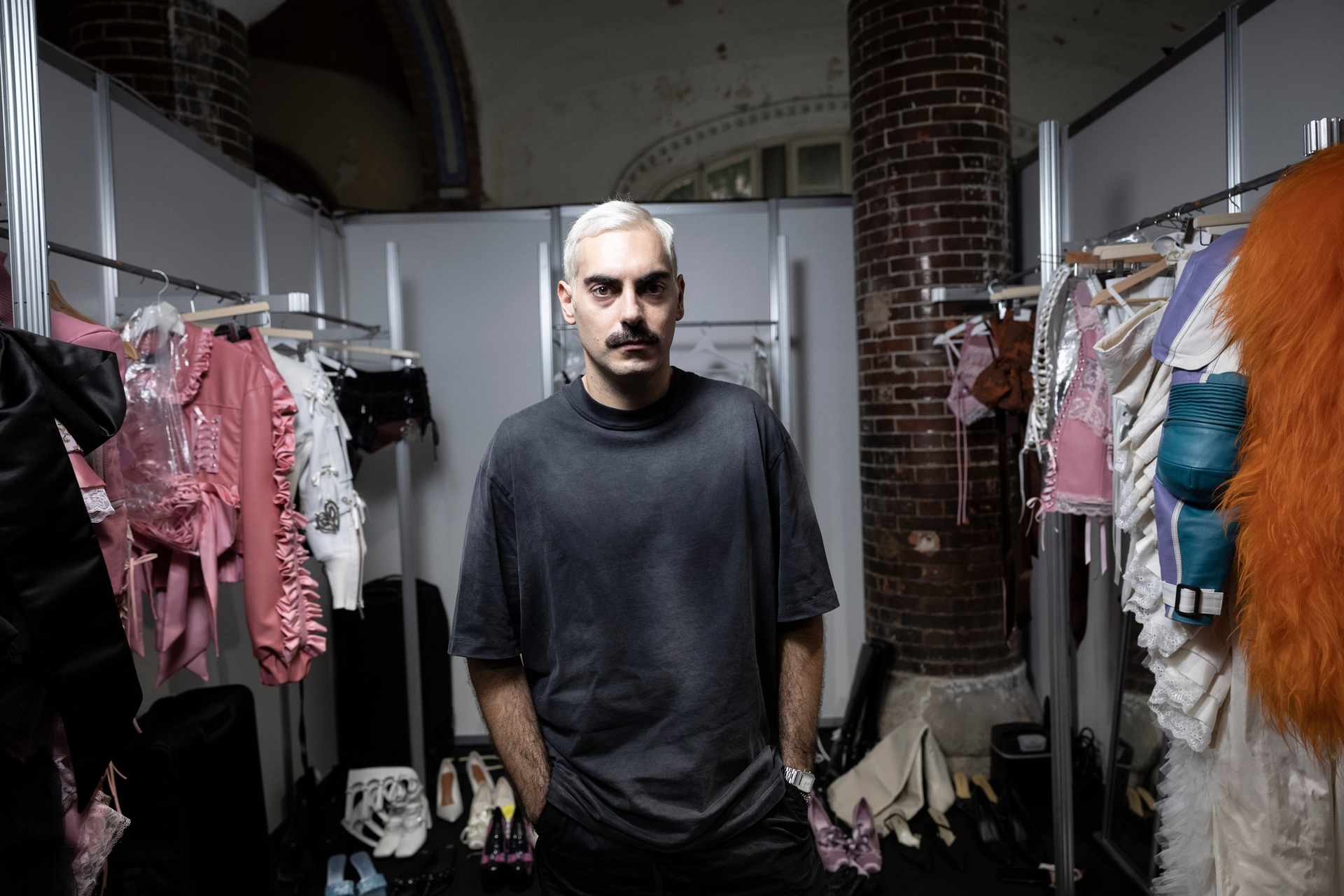 Dominnico apresenta a coleção Rococunt na passarela 080 Barcelona Fashion. Reprodução: Retorno do item 11