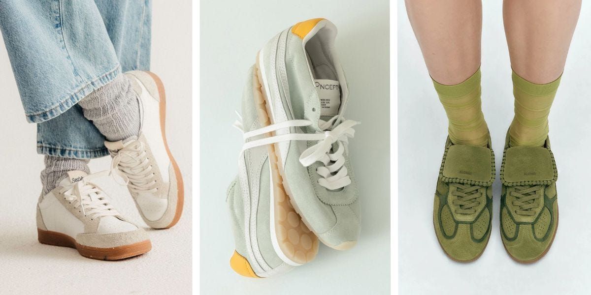 As alternativas estilosas aos icônicos Adidas Sambas para o verão.; Reprodução: Business Insider