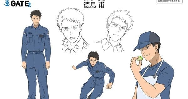 Personagens do anime GATE 2: Tides of Conflict, ambientado em um mundo de fantasia. Reprodução: Anime News Network