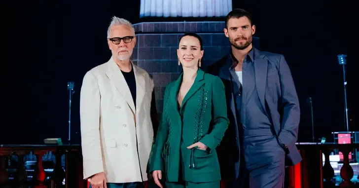 James Gunn e o elenco falam sobre o novo filme do Superman no Rio de Janeiro.; Reprodução: Legião dos Heróis