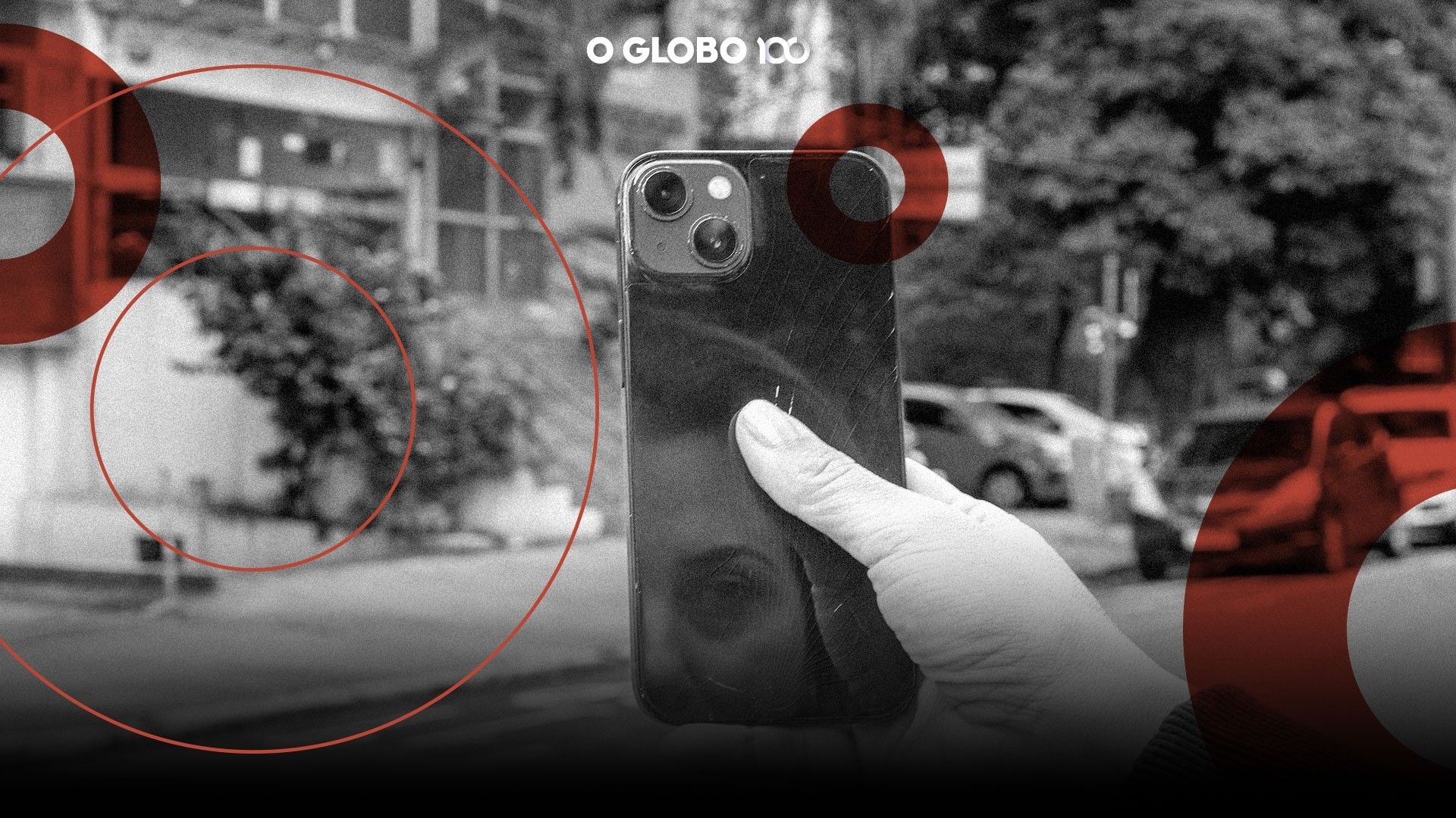 Roubo de celulares aumenta 39% no Rio, evidenciando pontos críticos como Tijuca e Centro. Legenda da imagem. Reprodução: Globo