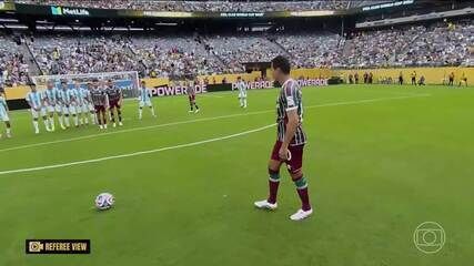 Arias se despede do Fluminense após aceitar proposta do Wolverhampton. Reprodução: Globo