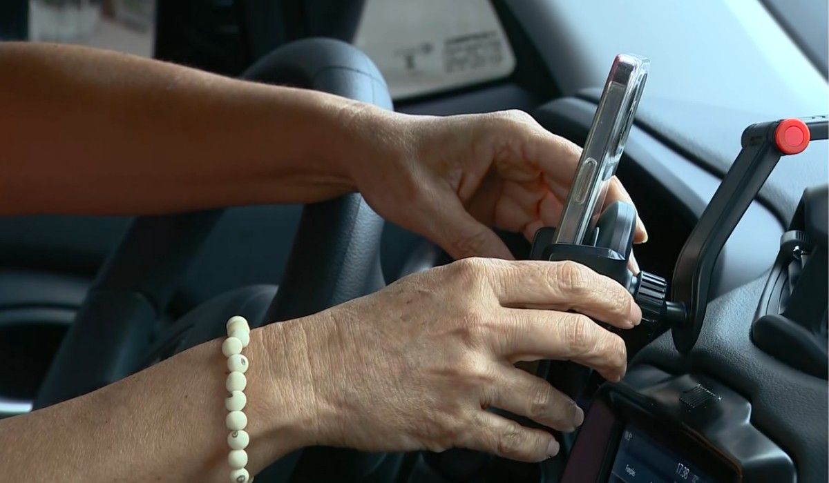 Motoristas de aplicativo em Campinas discutem segurança contra assaltos.. Reprodução: G1