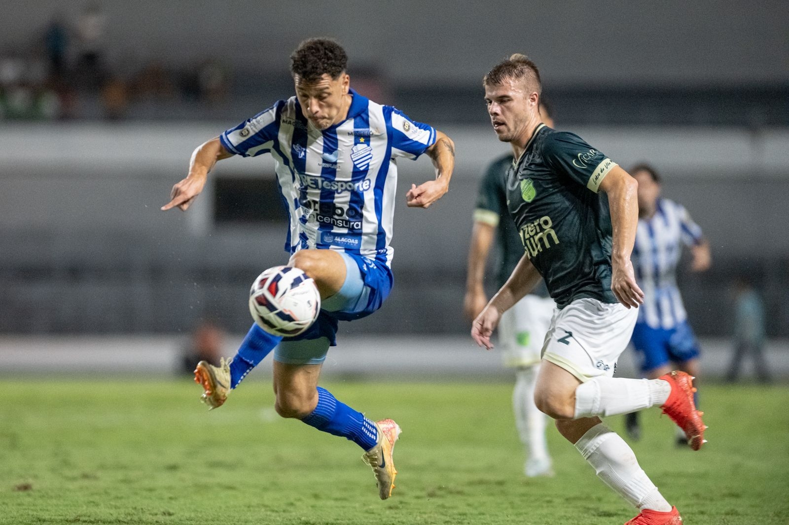 CSA vence o Floresta por 2 a 0 no Estádio Rei Pelé no Campeonato Brasileiro da Série C. Reprodução: Paulo Chancey Junior