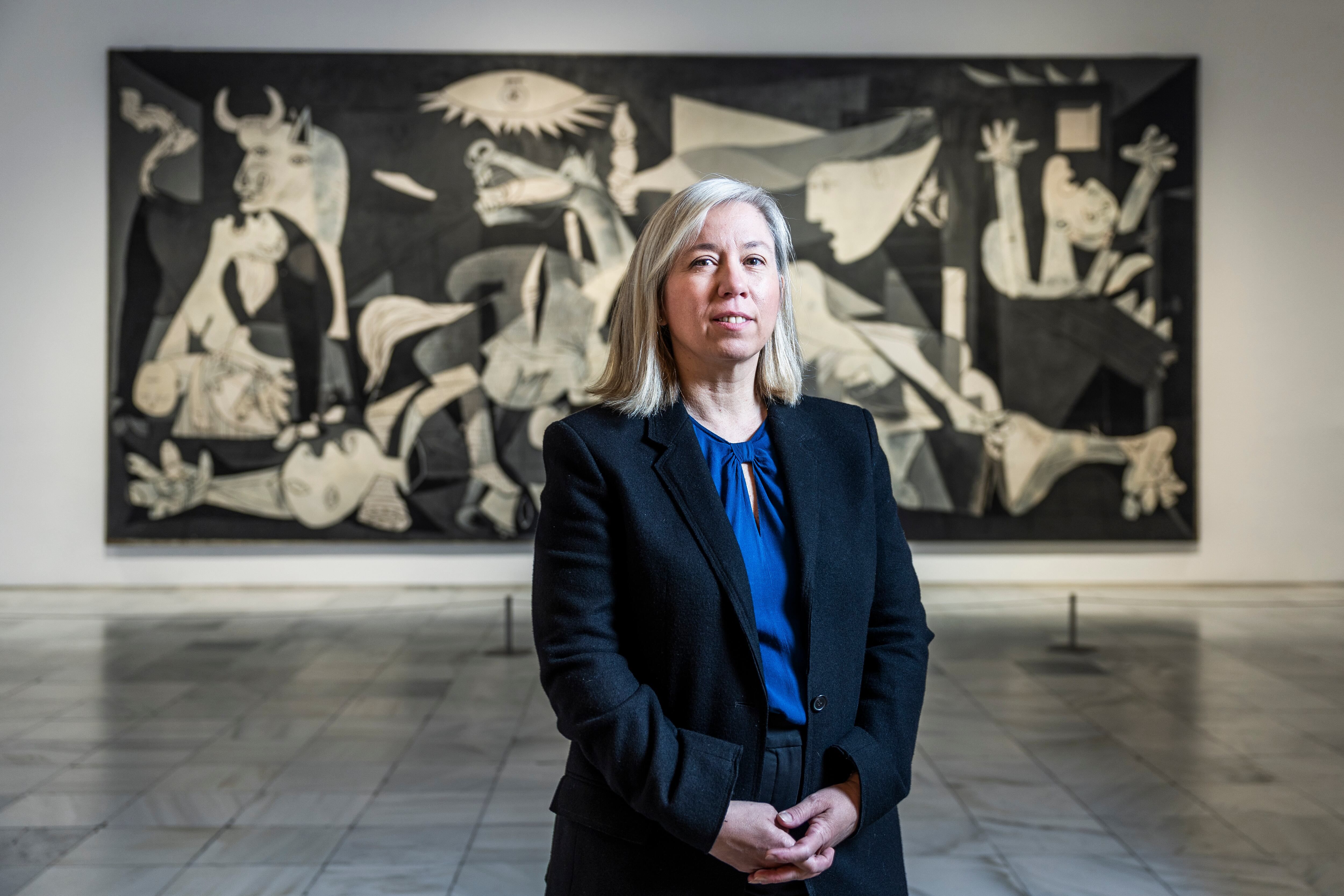 Genoveva Tusell, especialista em Guernica, comenta a resposta do governo sobre o pedido de transferência.. Reprodução: Elpais